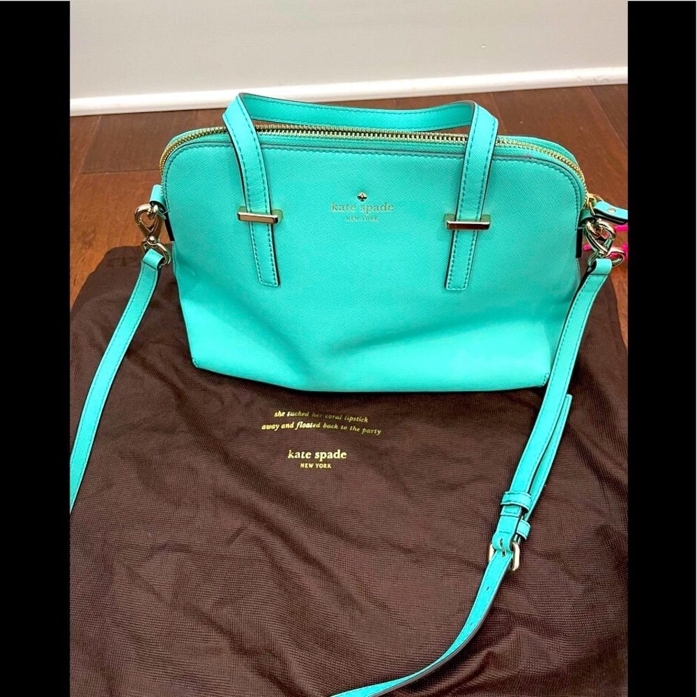 Kate Spade mint green/Turquoise Bag